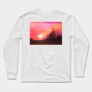 Bluebird Forest Long Sleeve T-Shirt